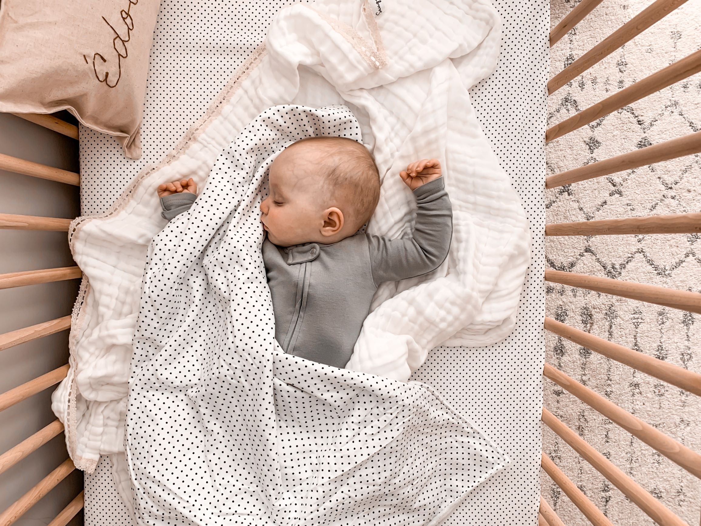 Dot Bedding Set Classic - Olli+Lime
